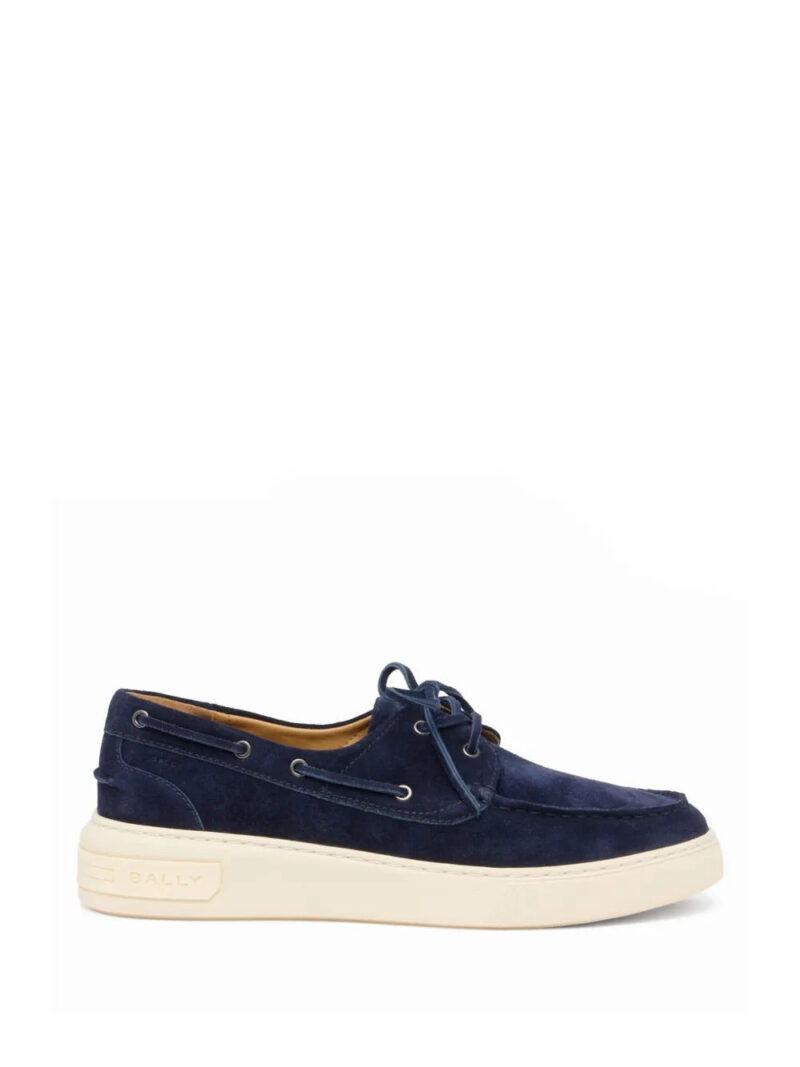 Bally  blue suede sneakers