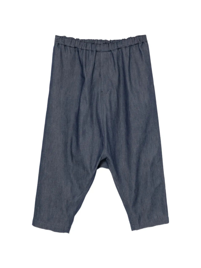 Black Comme Des Garçons  elasticated-waistband trousers