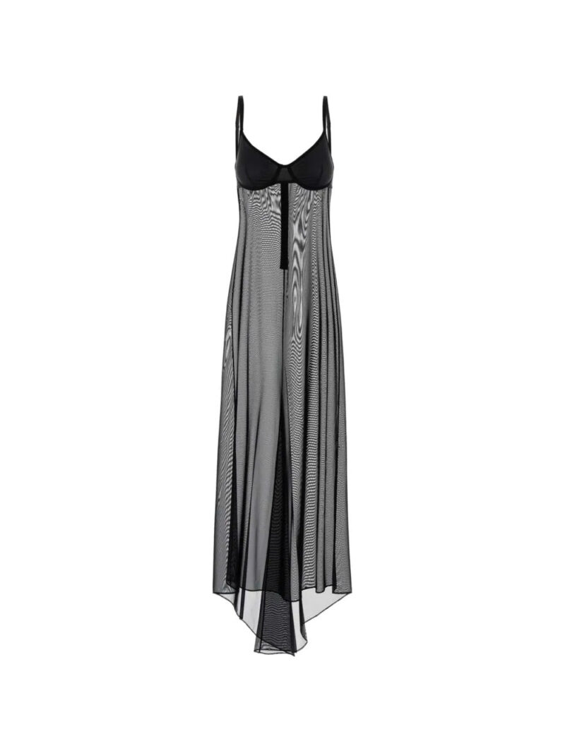 Balenciaga  stretch tulle dress