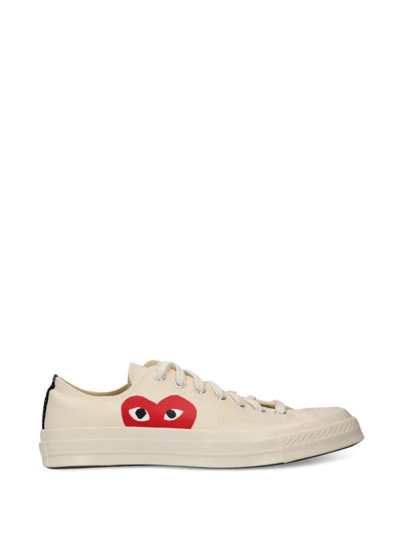 Comme Des Garçons  x Converse Play Chuck Taylor'70 print cap-toe sneakers
