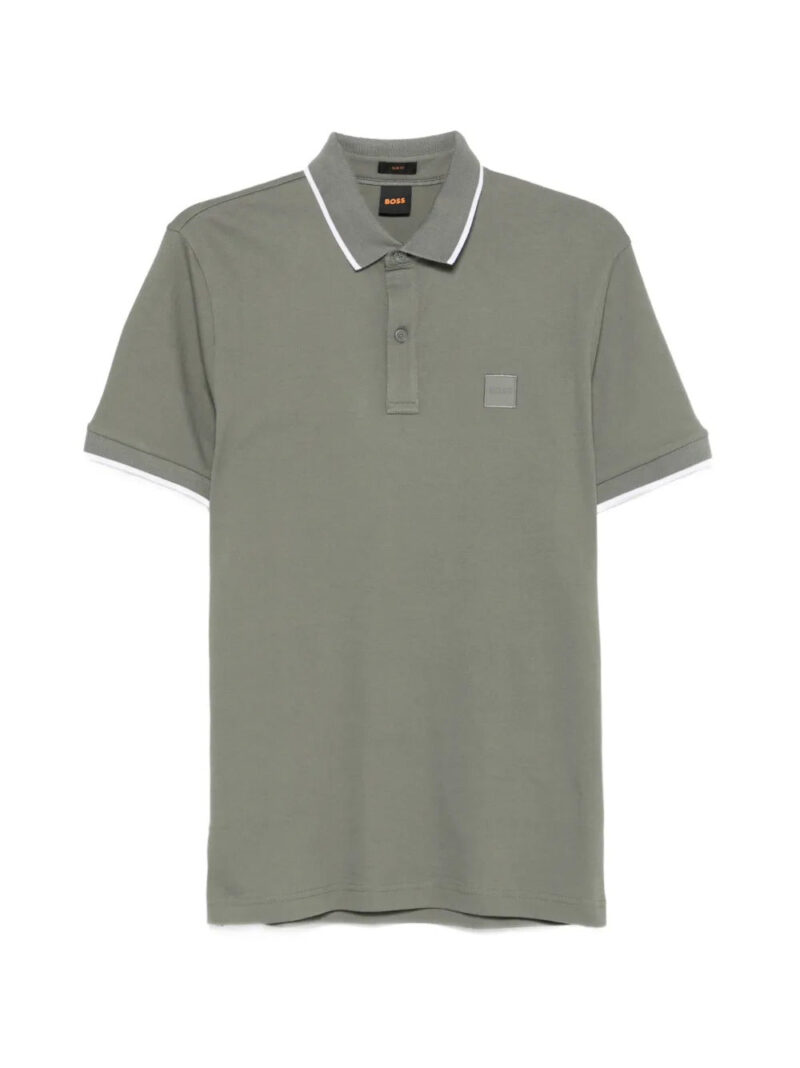 BOSS short-sleeve pique polo shirt