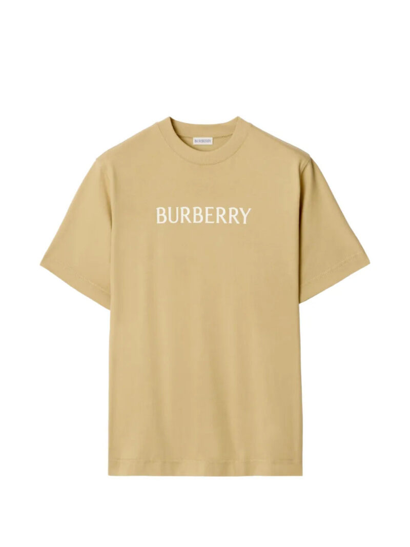 Burberry  logo cotton T-shirt