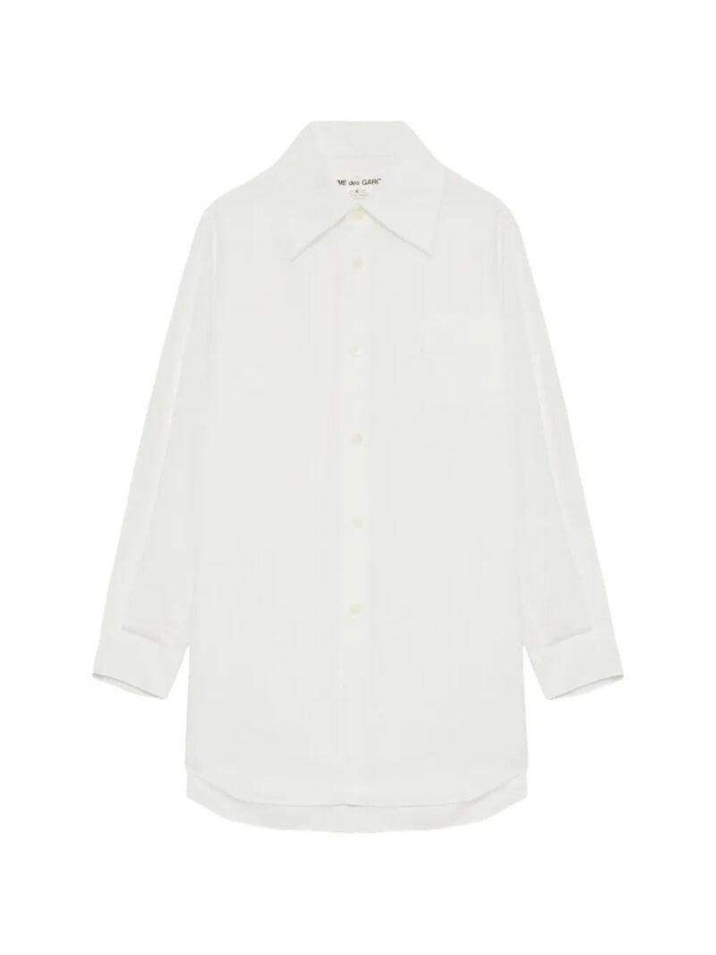 Comme Des Garçons  chest-pocket collared mini dress