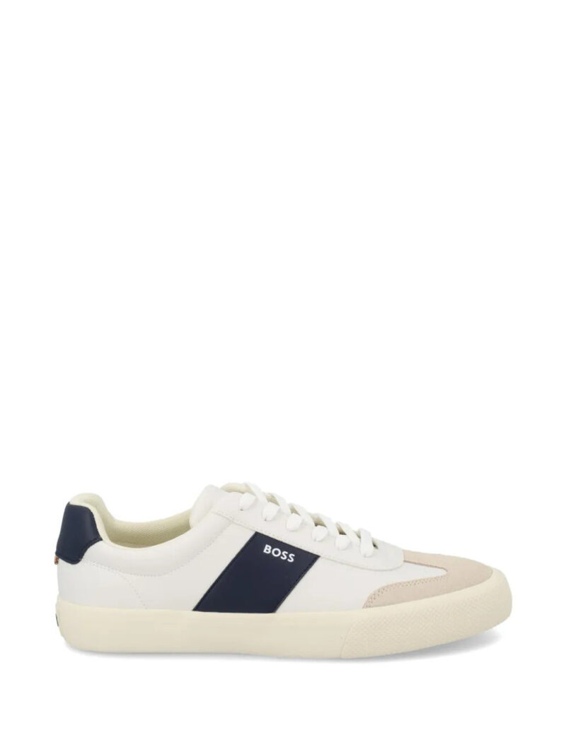 BOSS  Aiden Tenn leather sneakers