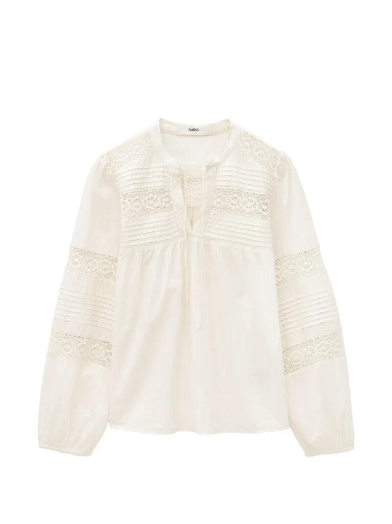 Ba&Sh  Nami embroidered long-sleeve blouse