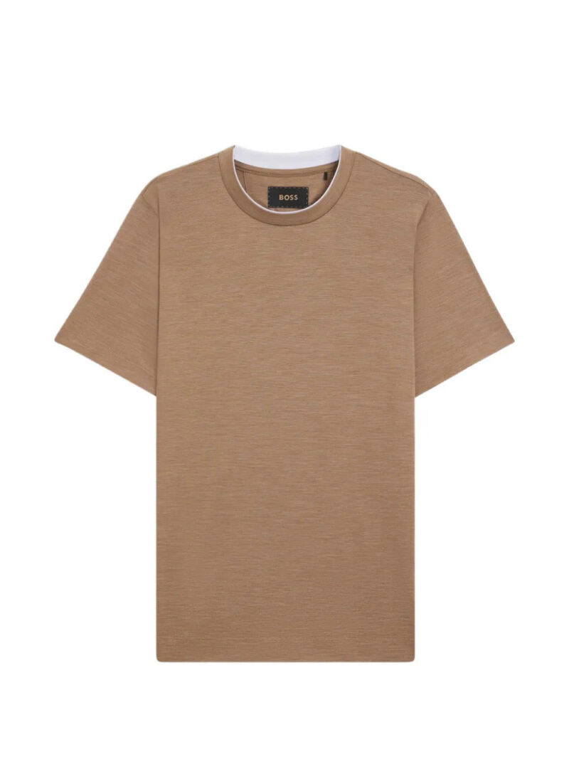 BOSS  double-collar T-shirt