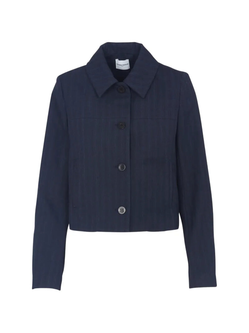 Claudie Pierlot  button pinstripe jacket