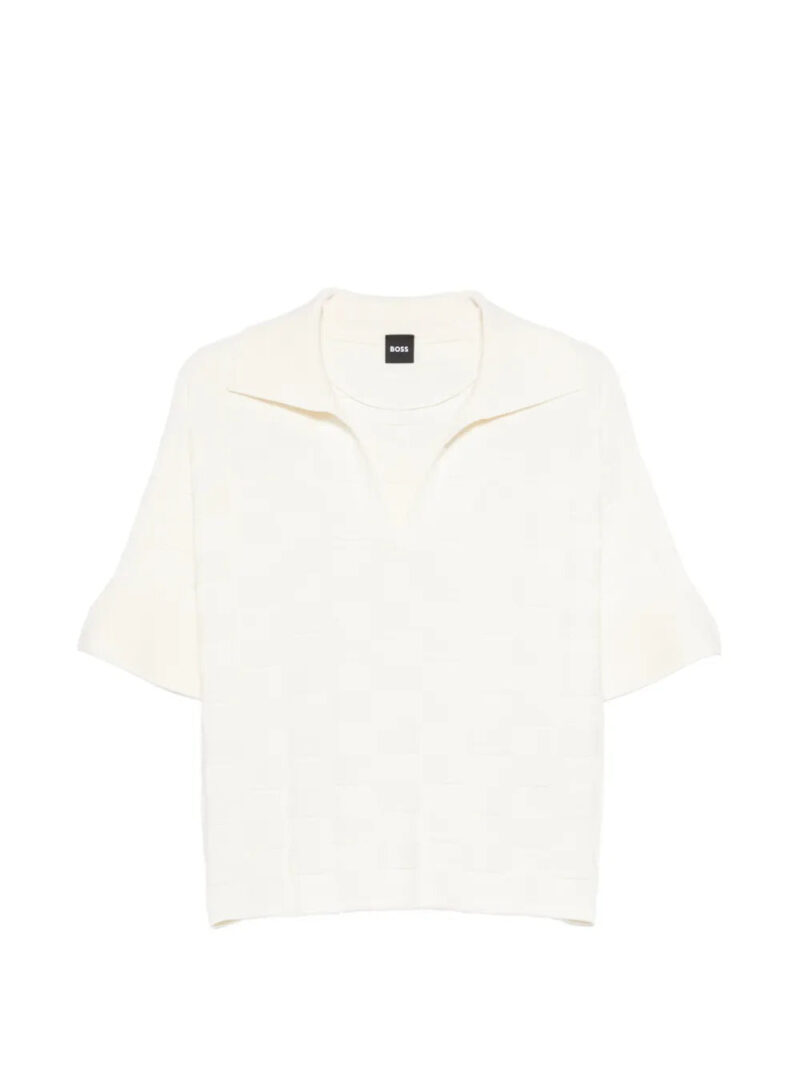 BOSS  Fapavero short-sleeve V-neck T-shirt