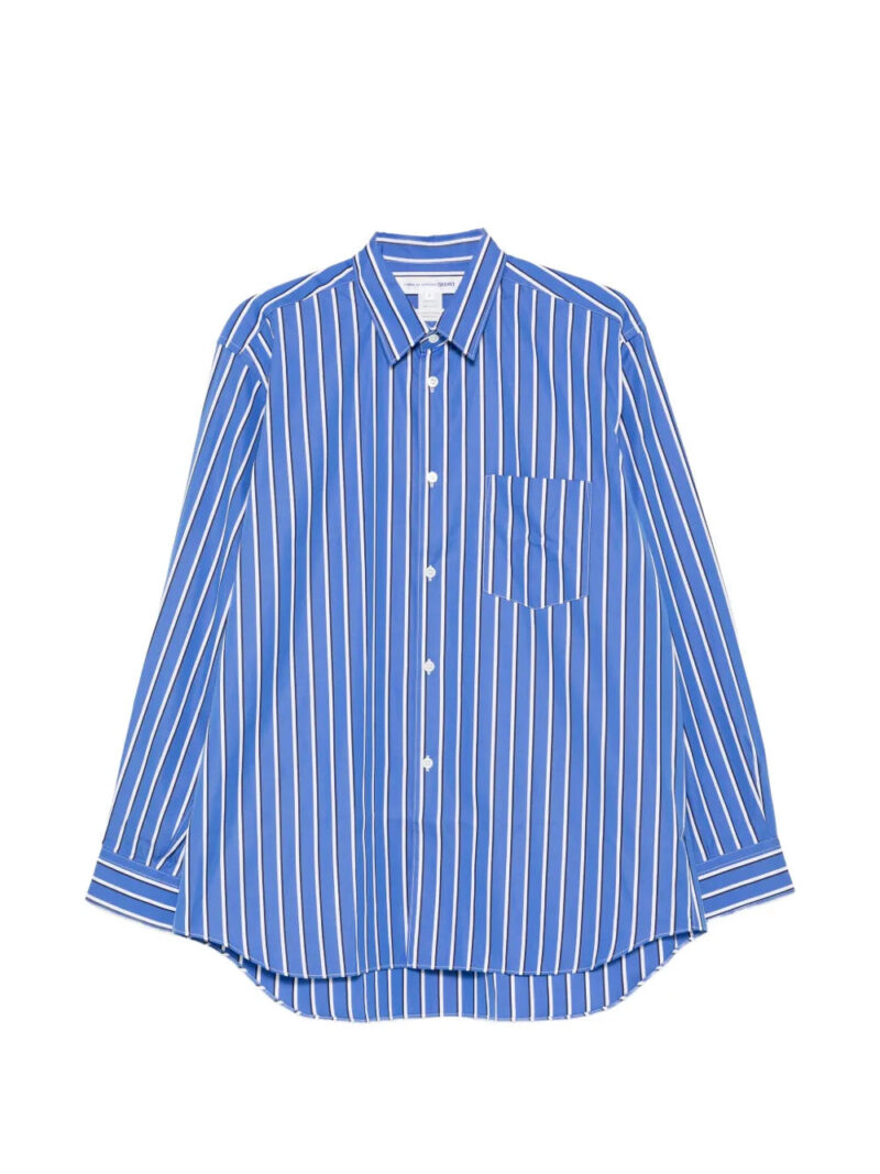 Comme Des Garçons  striped pocket shirt