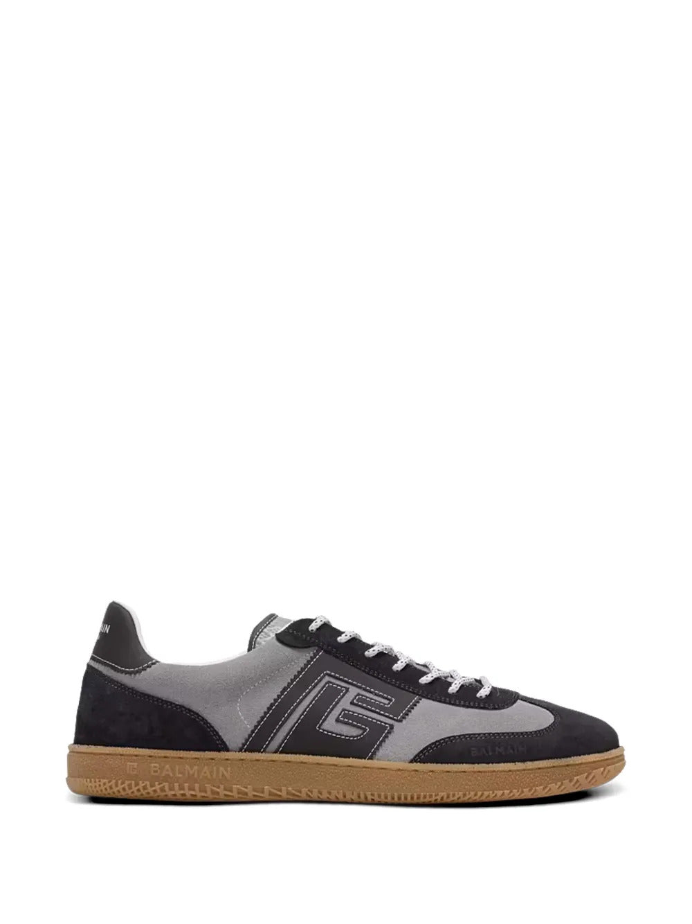 Balmain suede trainers