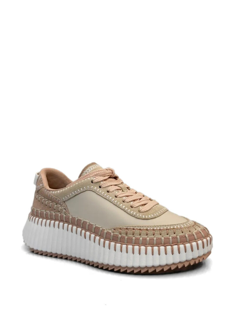 Chloé  nama stitched sneakers