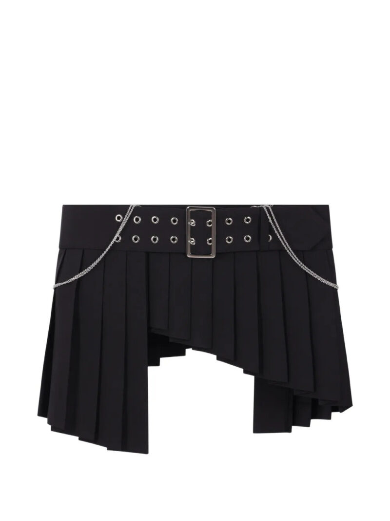 Comme Des Garçons  pleated mini skirt