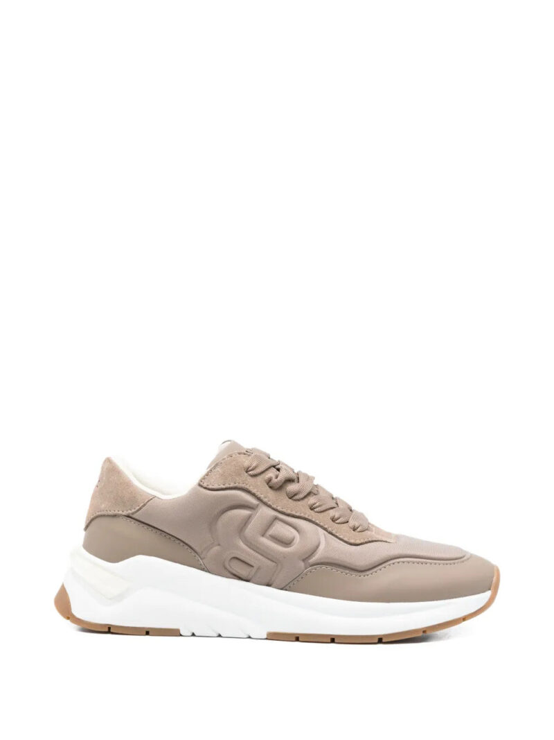 BOSS  embossed sneakers