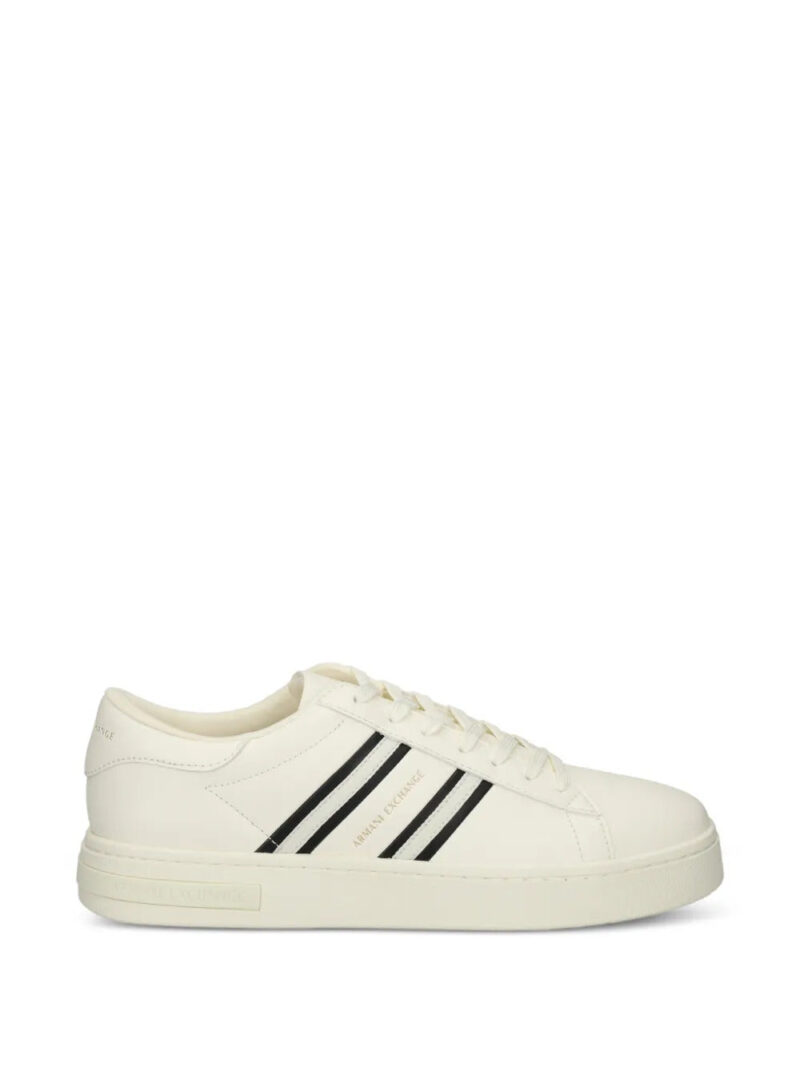 Armani Exchange  stripe-detail sneakers