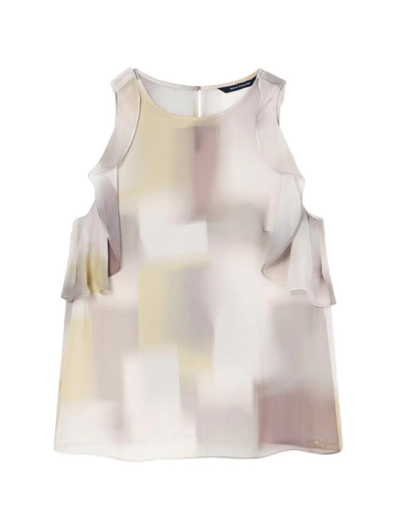 Armani Exchange  ruffled blouse