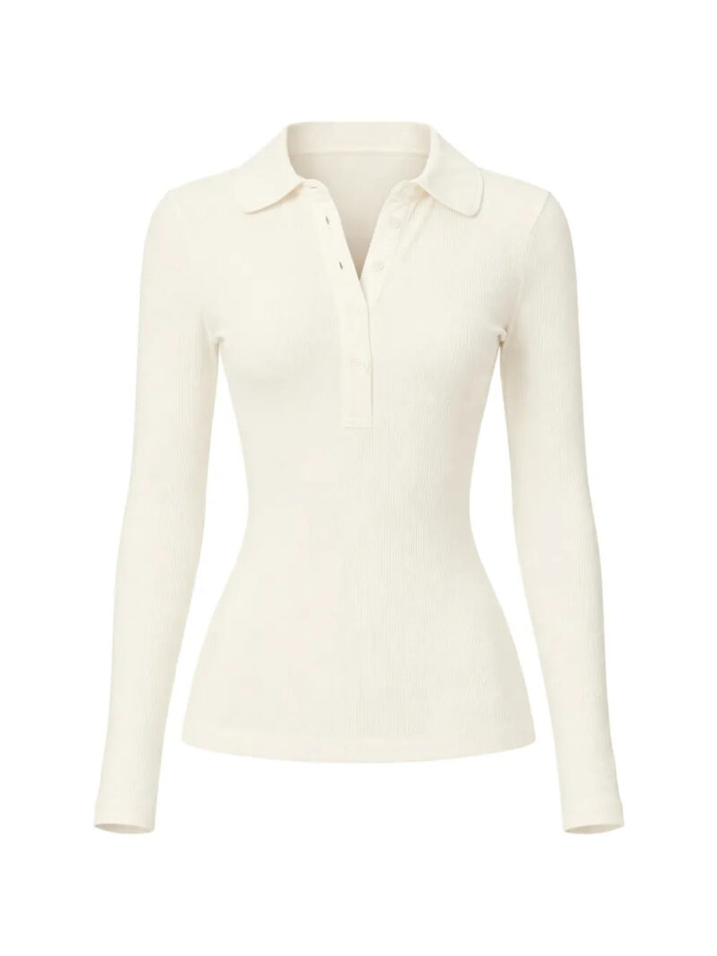Citizens of Humanity  Brea ribbed polo top