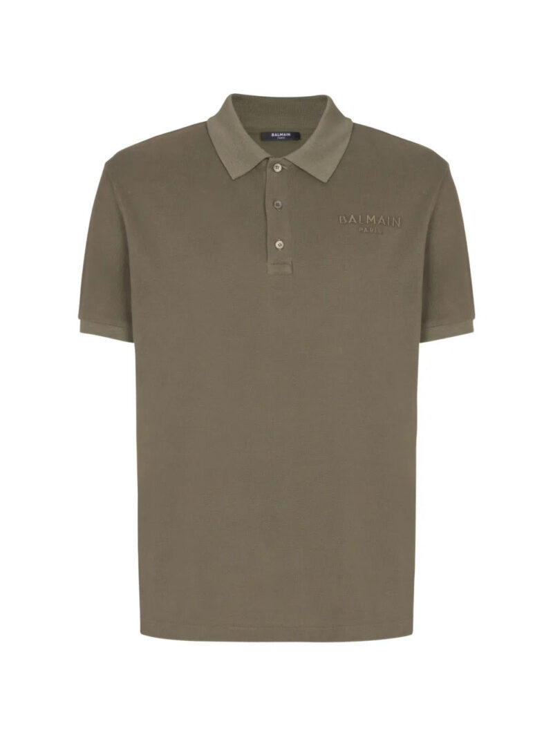 Balmain logo-detail polo shirt