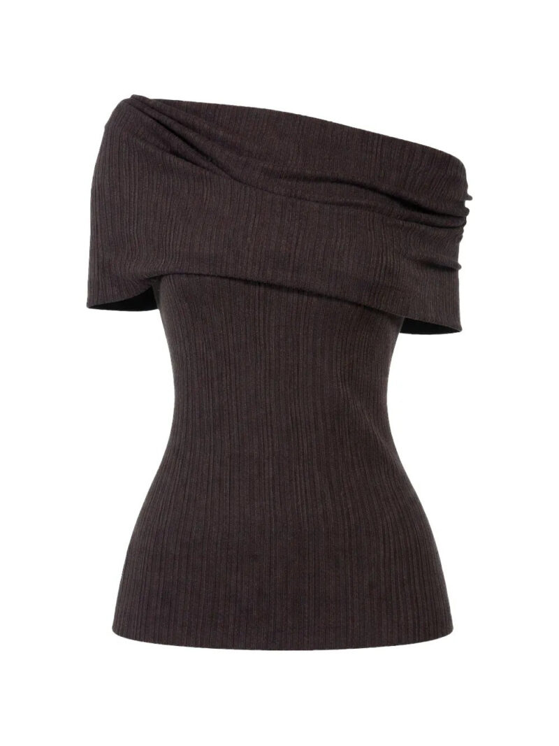 Cortana  one-shoulder top