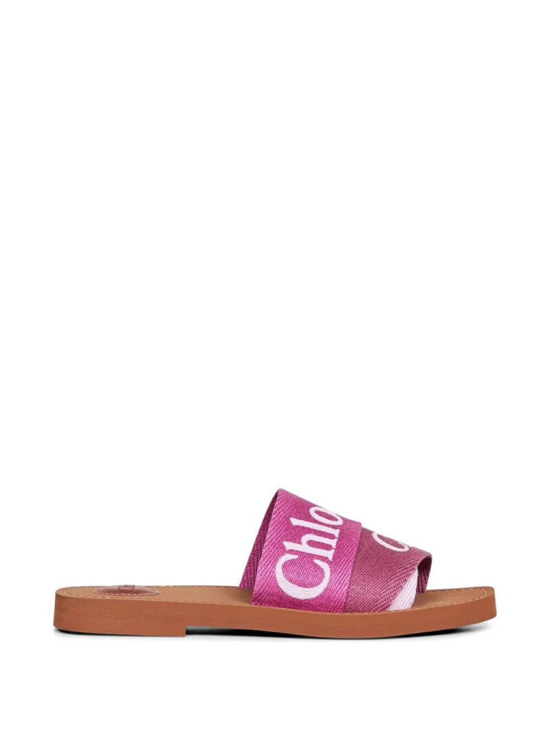 Chloé  logo-print sandals
