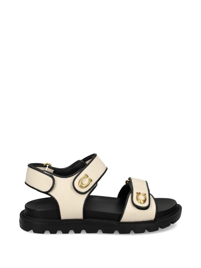 Coach  Brynn logo sandals