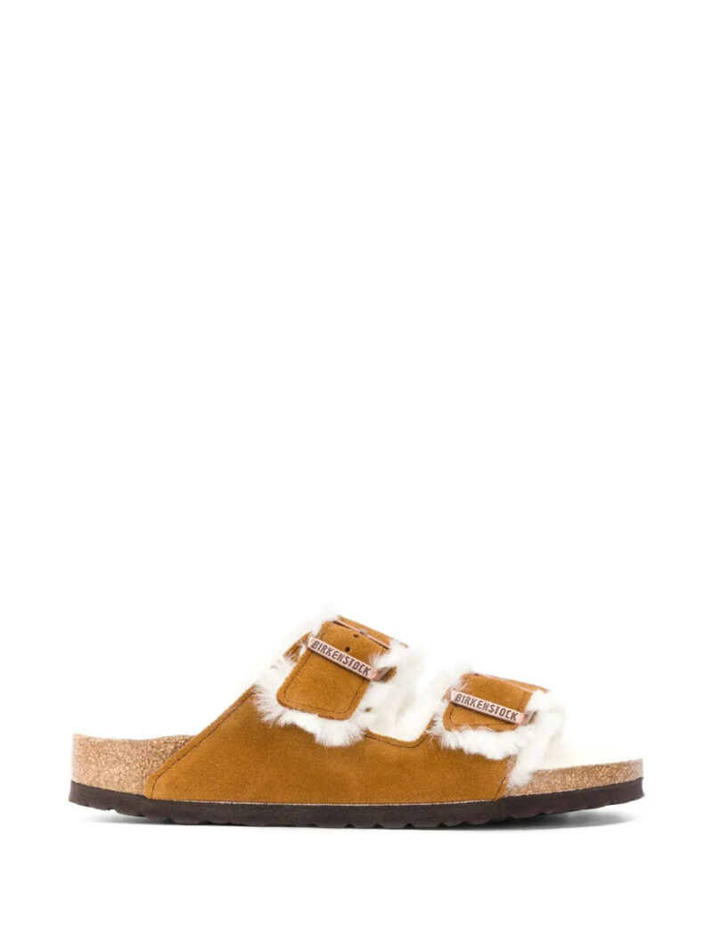 Birkenstock Arizona fur sandals