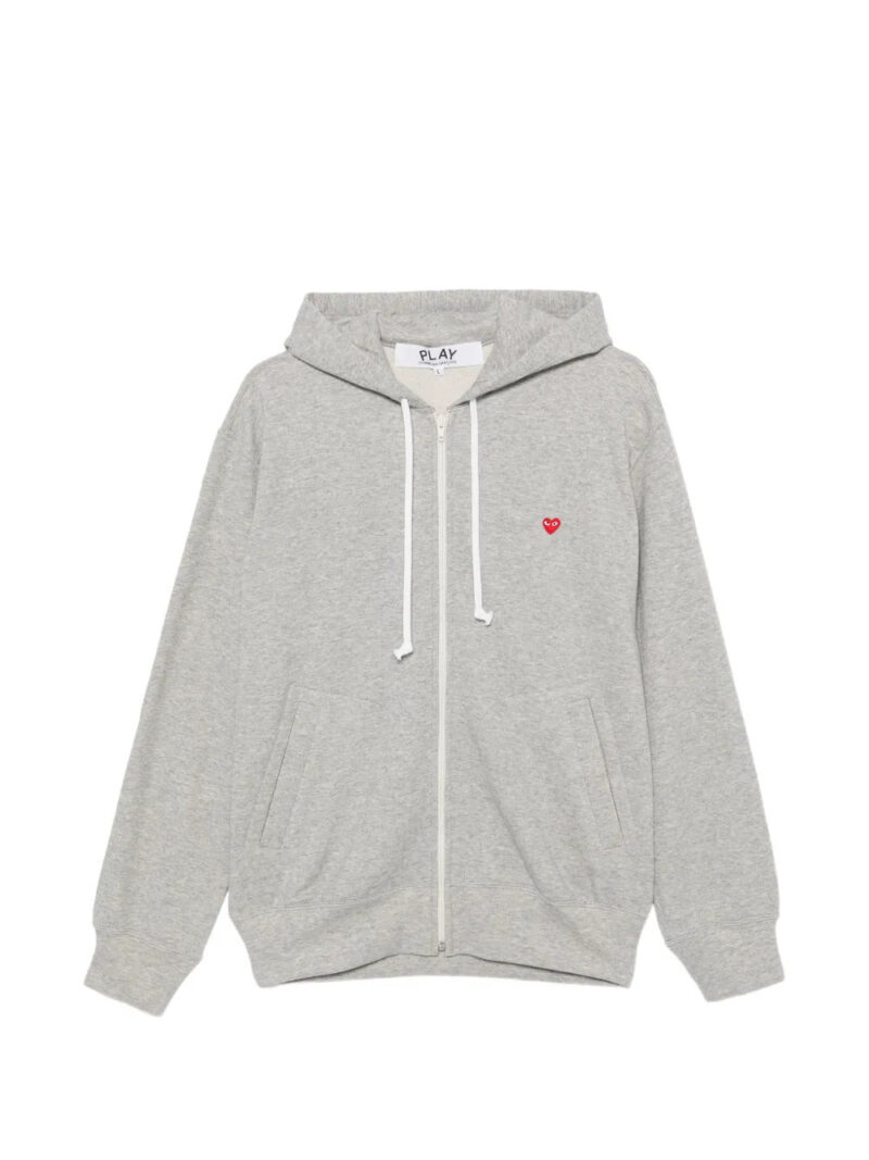 Comme Des Garçons  Play heart-patch hoodie