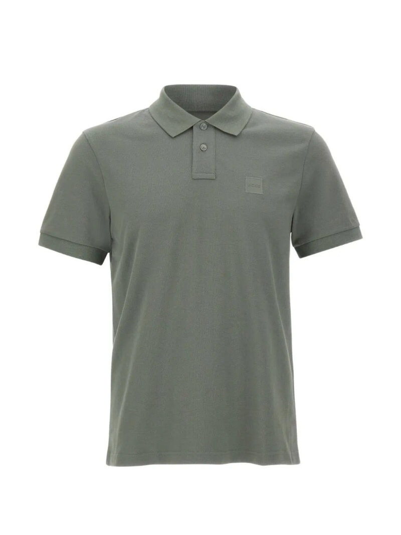 BOSS  Passenger logo-patch polo shirt
