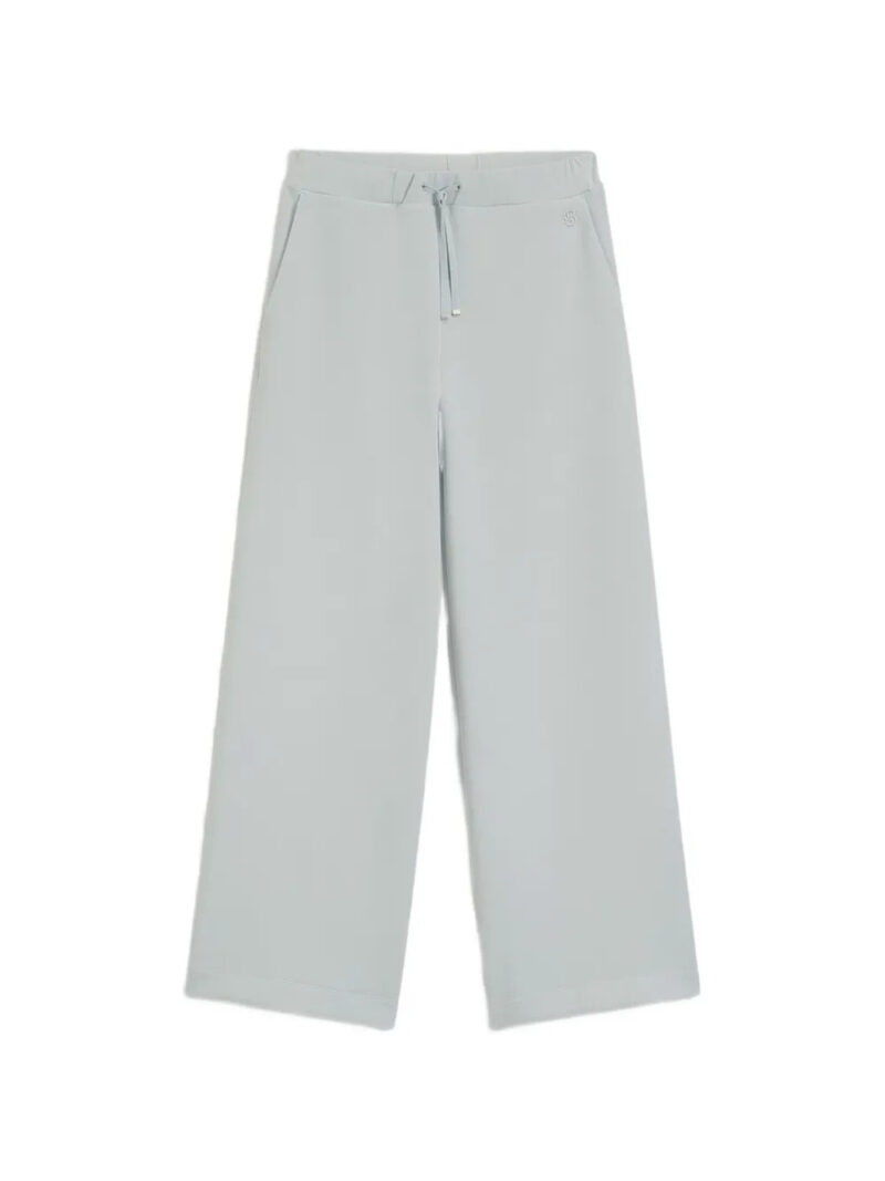 BOSS  drawstring-waist wide-leg track pants