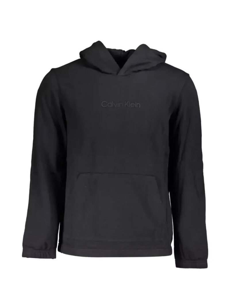 Calvin Klein logo-embroidered hoodie