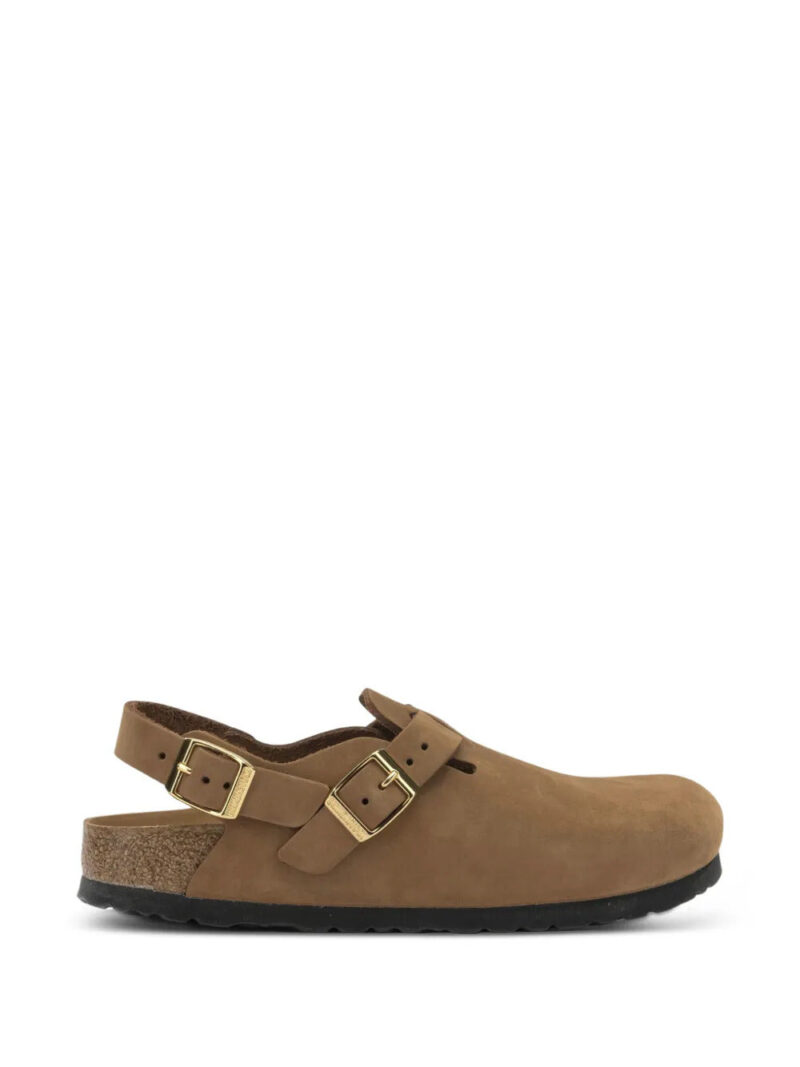 Birkenstock  Tokio buckle-fastening suede sandals
