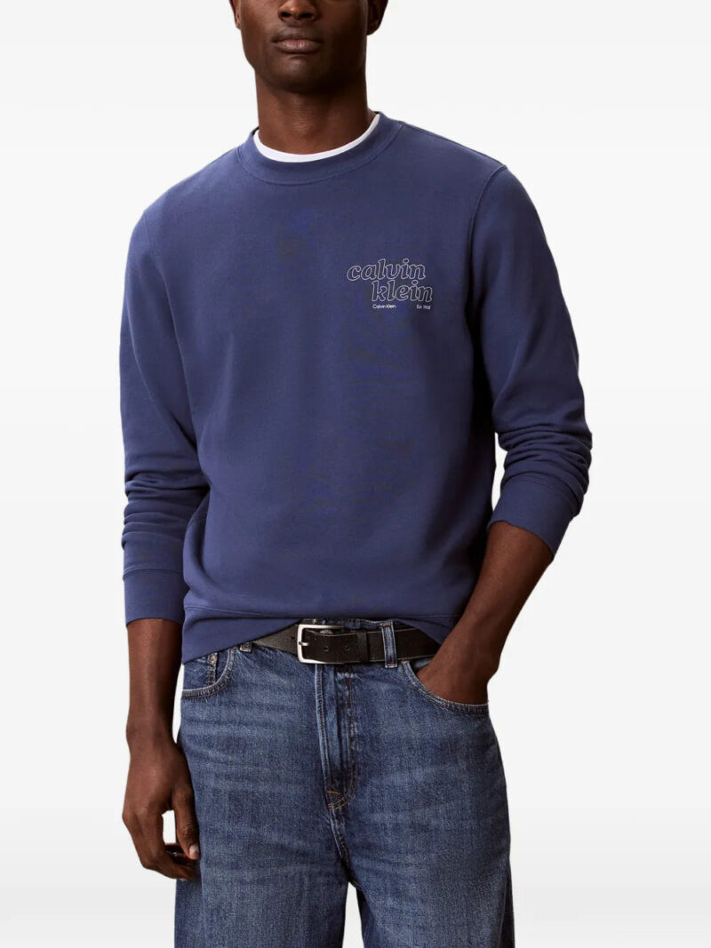Calvin Klein  logo-print sweatshirt