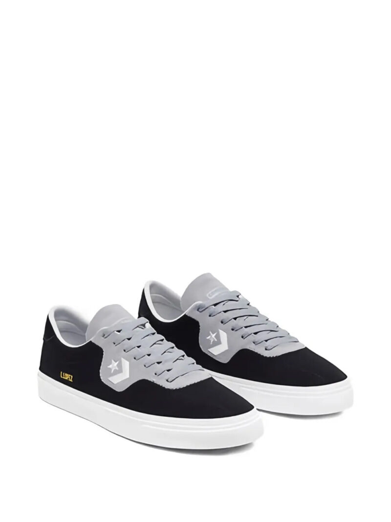 Converse logo-embroidery sneakers