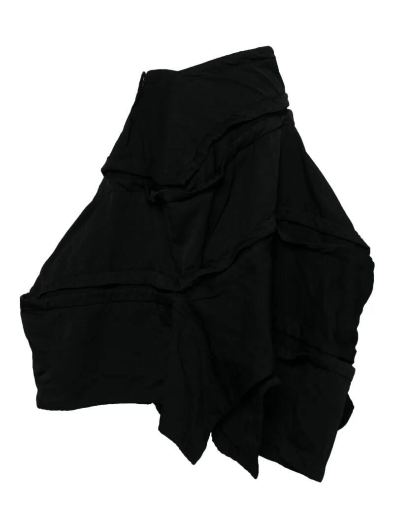 Comme Des Garçons asymmetric midi skirt