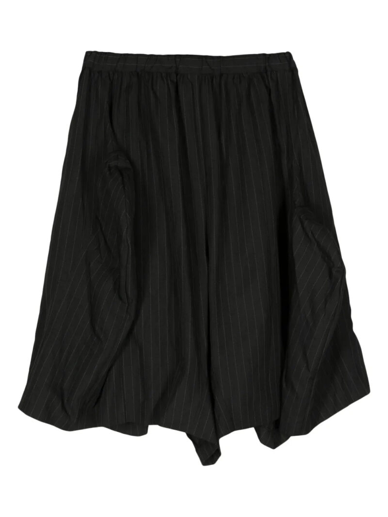 Comme Des Garçons Comme Des Garçons  asymmetric pinstriped skirt