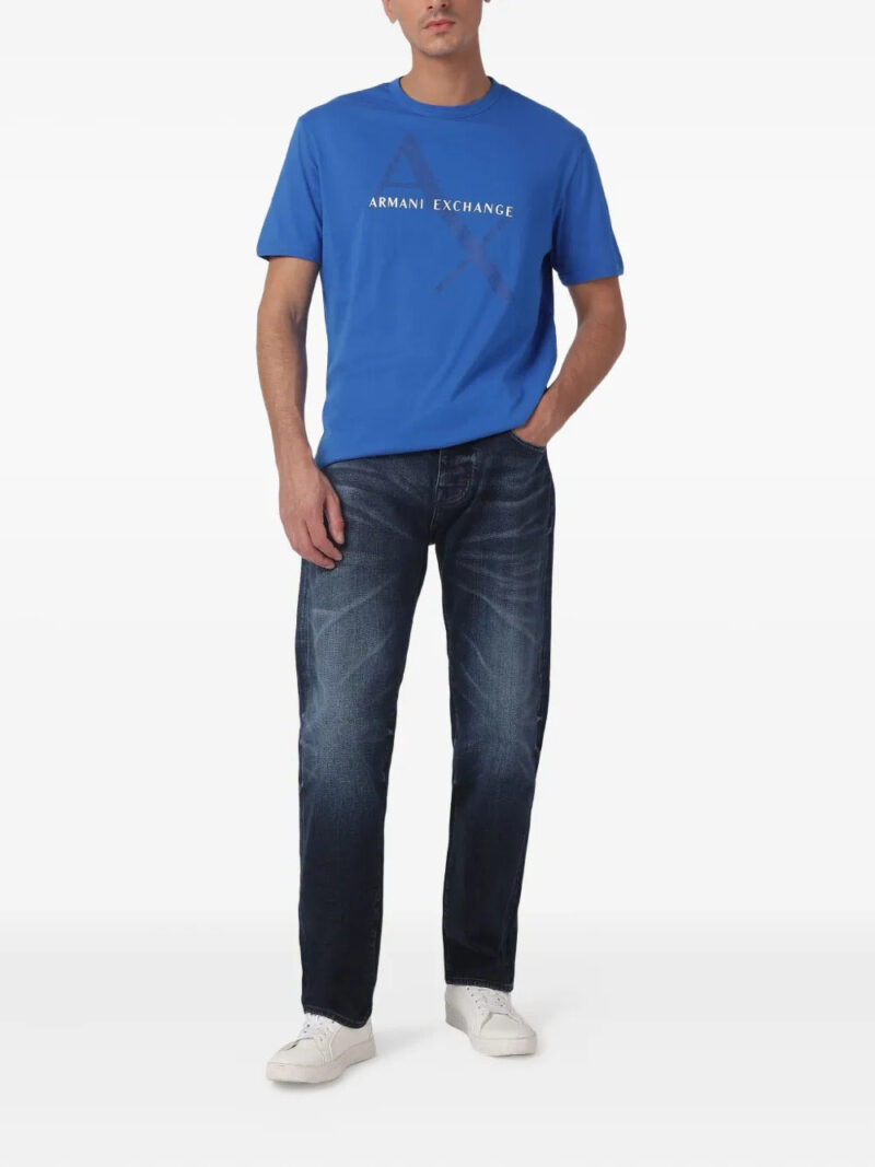 Armani Exchange  faded-effect jeans