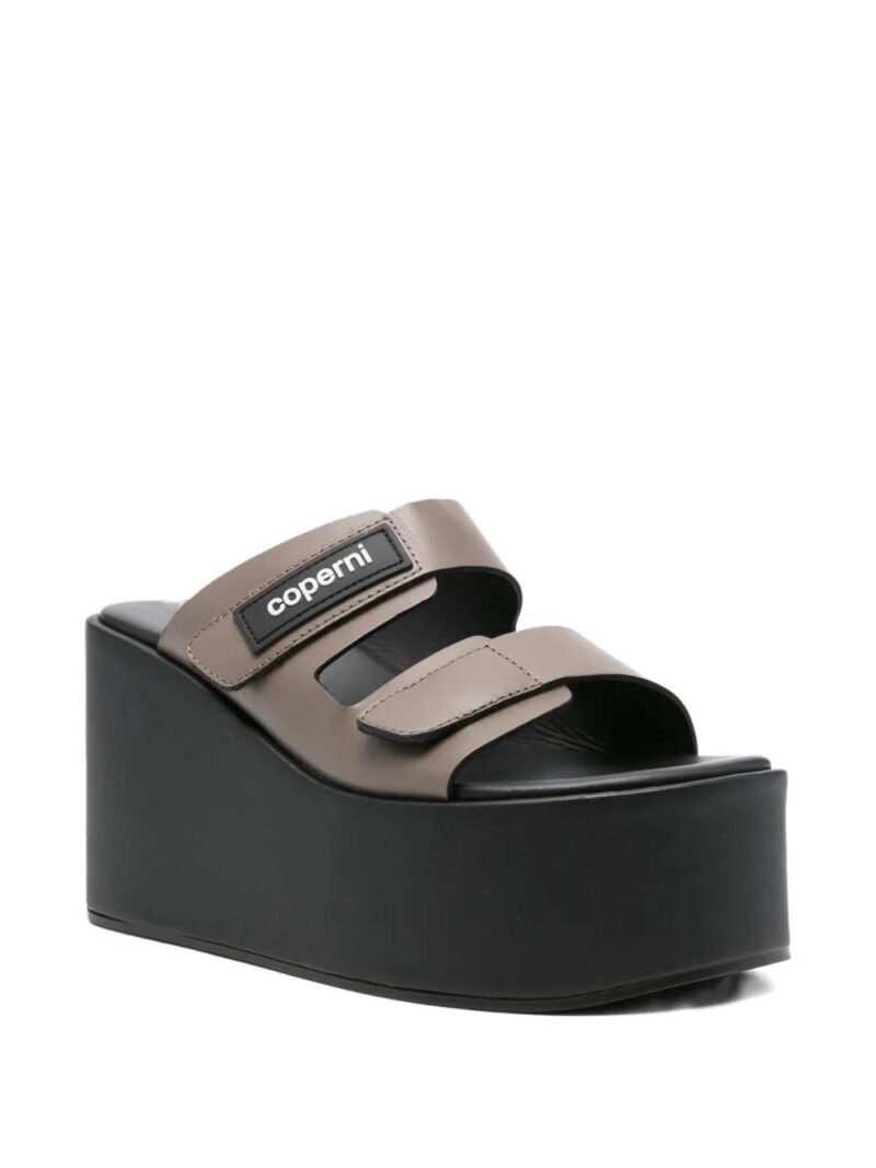 Coperni  100mm double-strap platform sandals