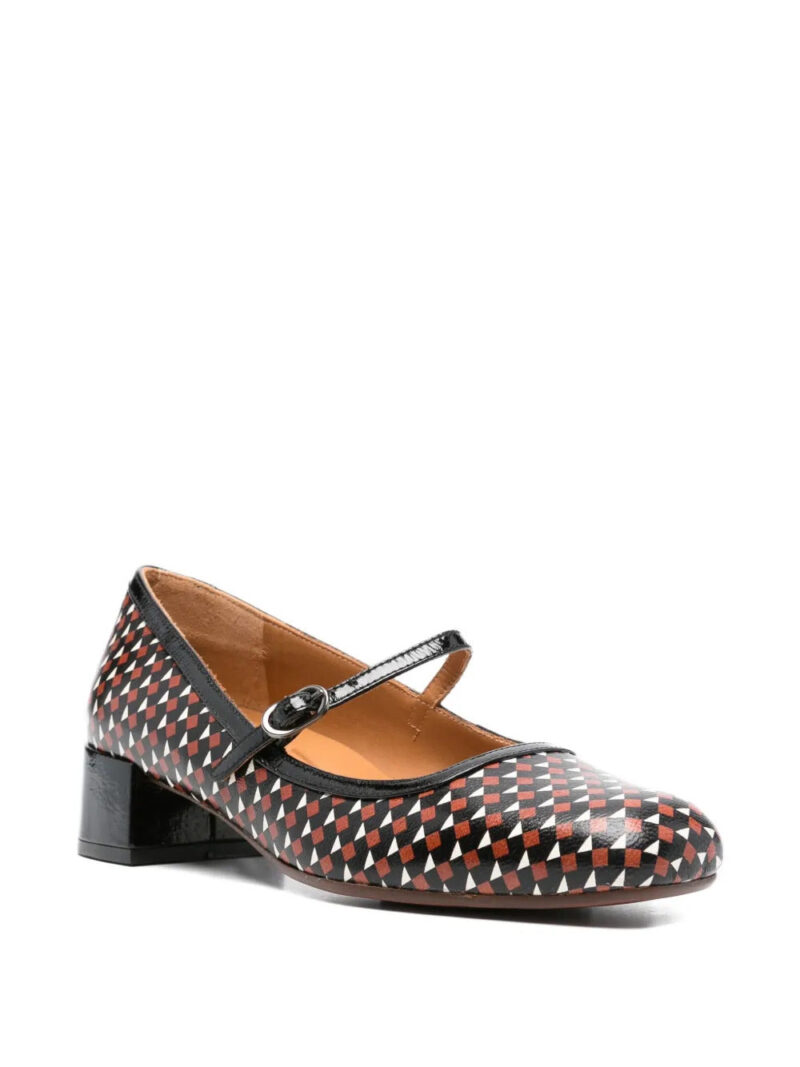Chie Mihara 40mm Reni geometric-pattern pumps