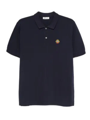 Bally logo-patch polo shirt