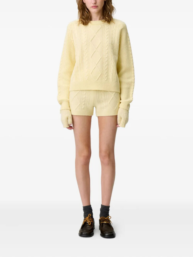 Claudie Pierlot  cable-knit sweater