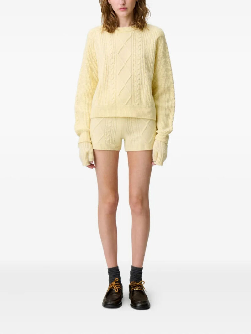 Claudie Pierlot  cable-knit sweater
