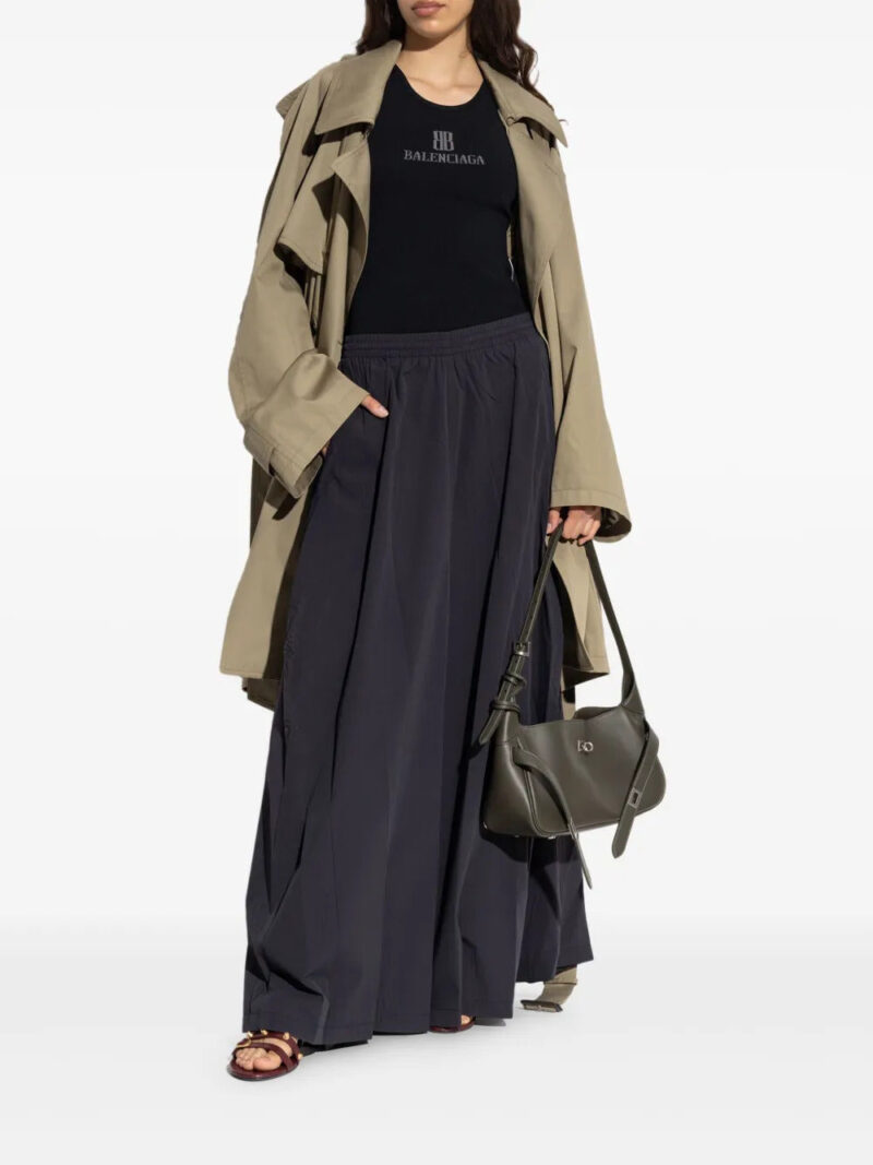 Balenciaga  elasticated-waist pocket skirt