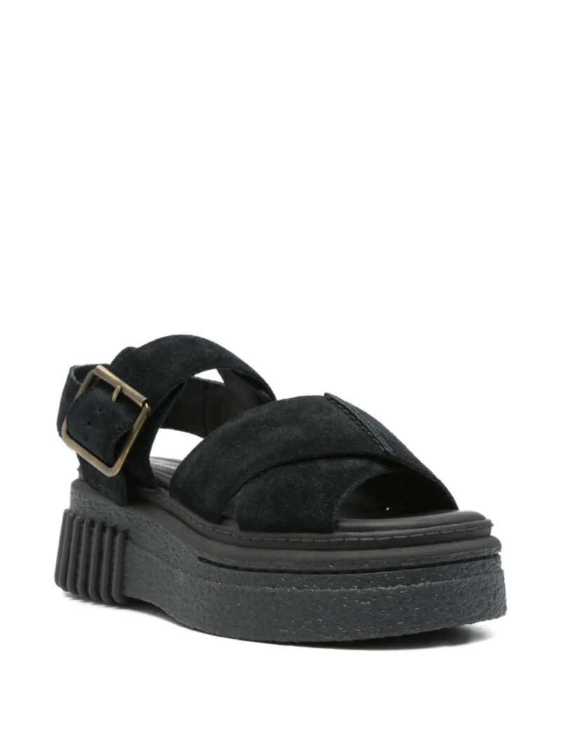 Clarks  50mm Evamar buckle-fastening platform sandals