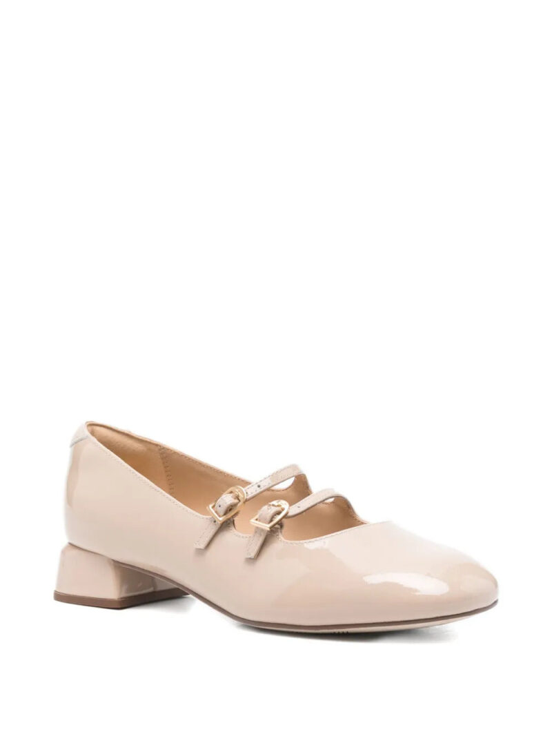 Clarks  30mm Daiss buckled block-heel pumps