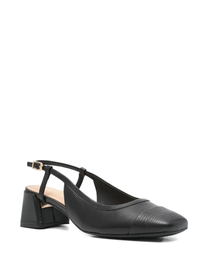 Clarks  45mm Nyta45 slingback block-heel pumps
