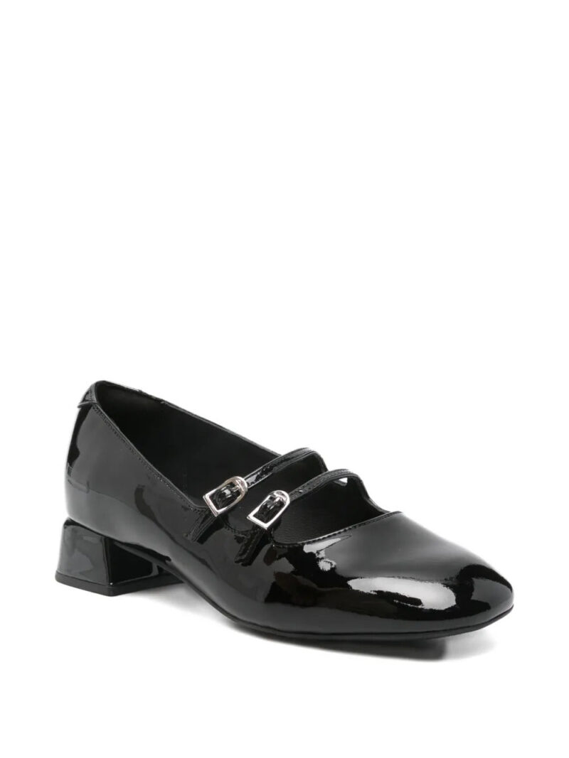 Clarks  30mm Daiss patent-leather buckled pumps