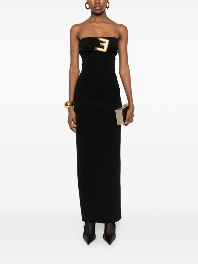 Balmain  strapless maxi dress