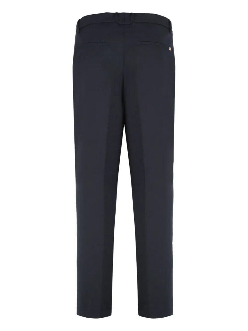 BOSS  side-pocket wool trousers