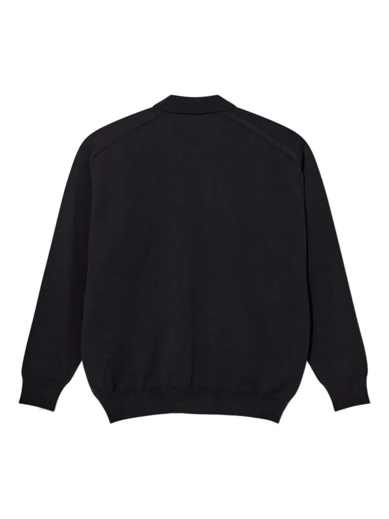 Comme des Garçons Homme buttoned long-sleeve polo shirts