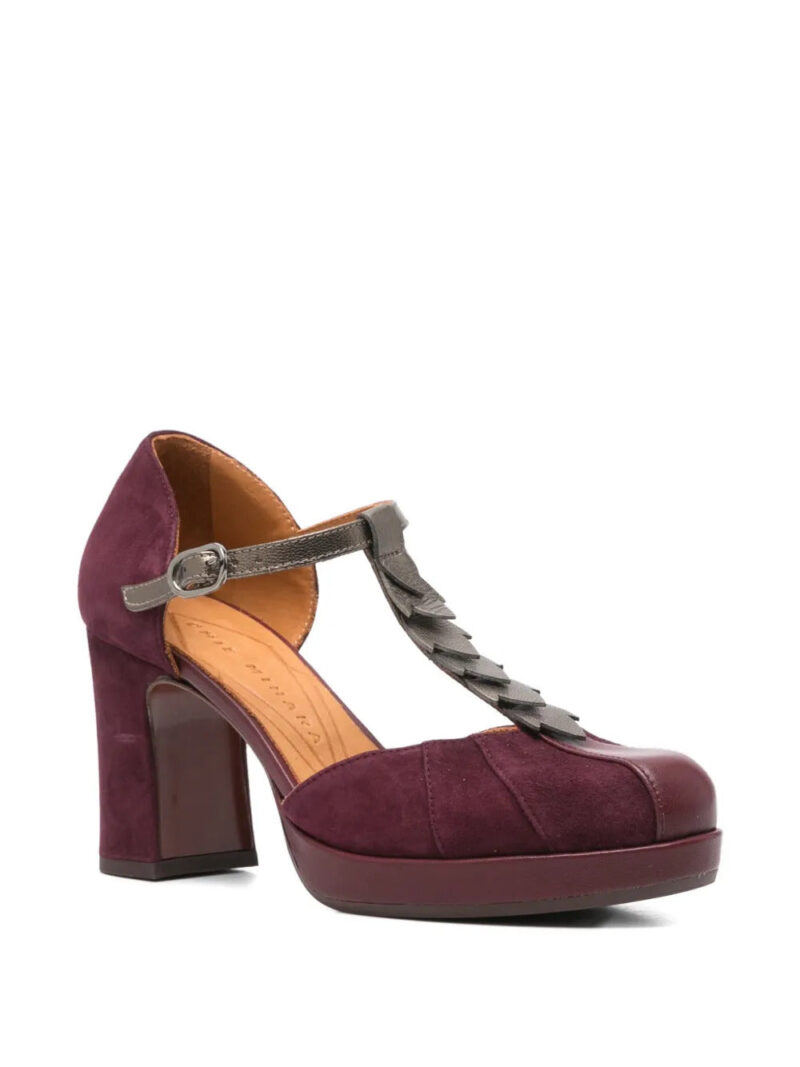 Chie Mihara  80mm T-bar heeled pumps