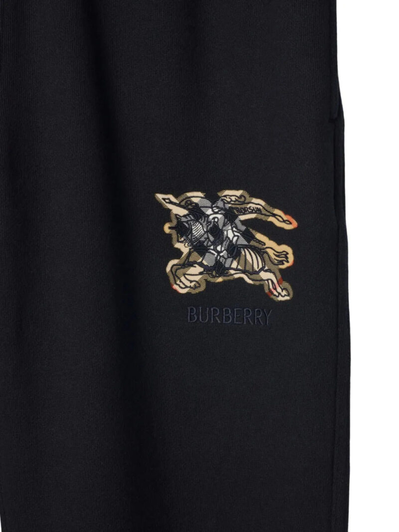 Burberry  equestrian-knight check trousers